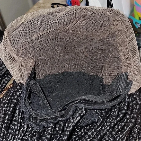 French Braid Fashion Lace Front Wig - Ombre - Picture 13 of 13